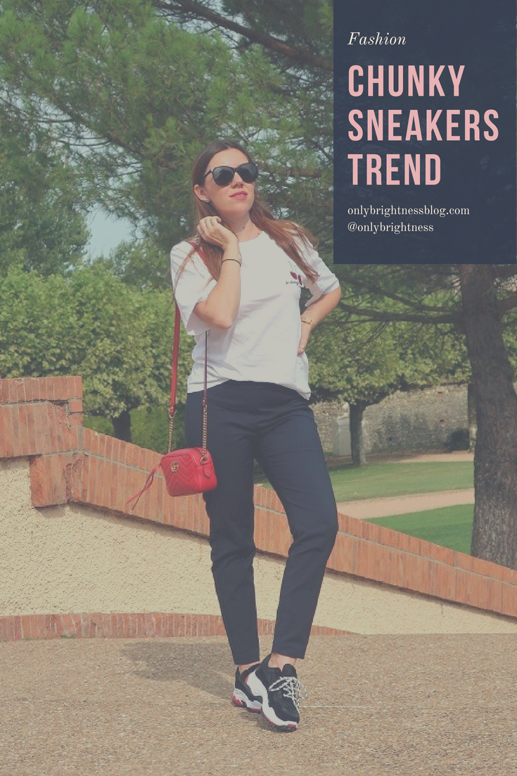 chunkysneakerstrend chunky sneakers onlybrightnessblog.com #fashion #chunkysneakers #trend